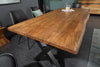 Dining Table Monolith X 160cm Acacia Wood Honey