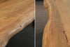 Bench Monolith 160cm Acacia Wood Honey X-Frame
