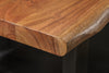 Dining Table Monolith 160cm Acacia Wood Honey