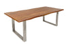 Dining Table Monolith 160cm Acacia Wood Honey