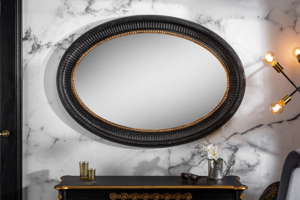 Mirror Verona 135cm Black/Gold