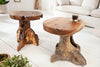 Side Table Root 40cm Teak Wood Brown