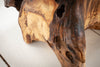 Side Table Root 40cm Teak Wood Brown
