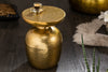 Side Table Orient Aluminium Gold 36cm