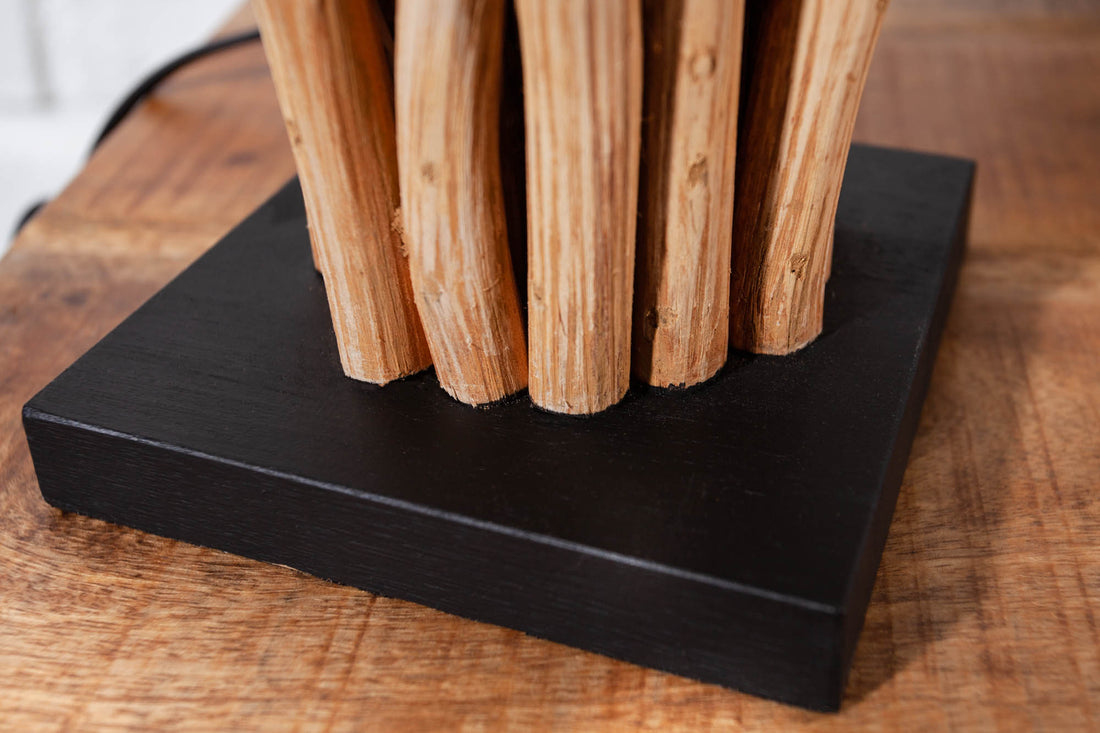 Table Lamp Euphoria 45cm Driftwood Beige