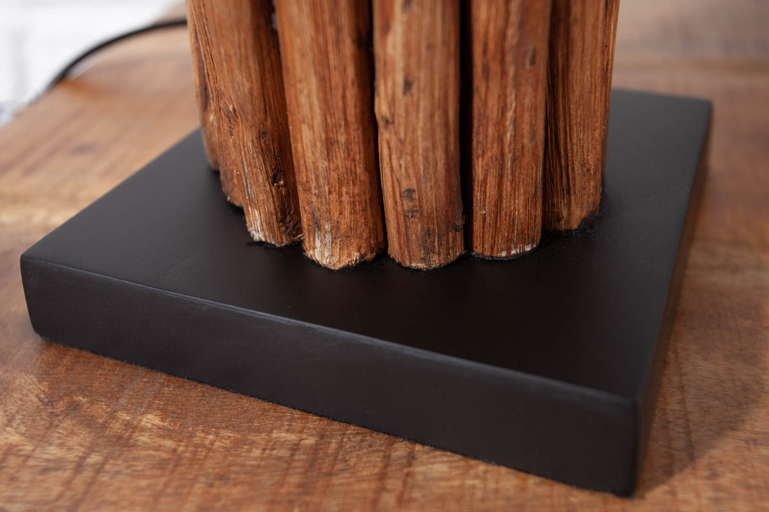 Table Lamp Euphoria 45cm Driftwood Brown