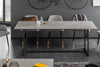 Dining Table Eclipse 200cm Ceramic Concrete Look