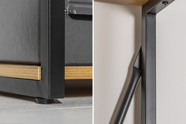 Shelf Rack Studio 180cm Oak Look