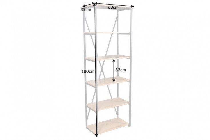 Shelf Rack Studio 180cm Oak Look