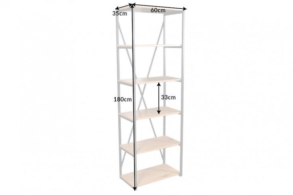 Shelf Rack Studio 180cm Oak Look