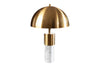 Table Lamp Burlesque Gold White Marble