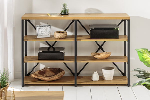 Shelf Rack Studio 110cm Oak Look
