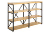 Shelf Rack Studio 110cm Oak Look