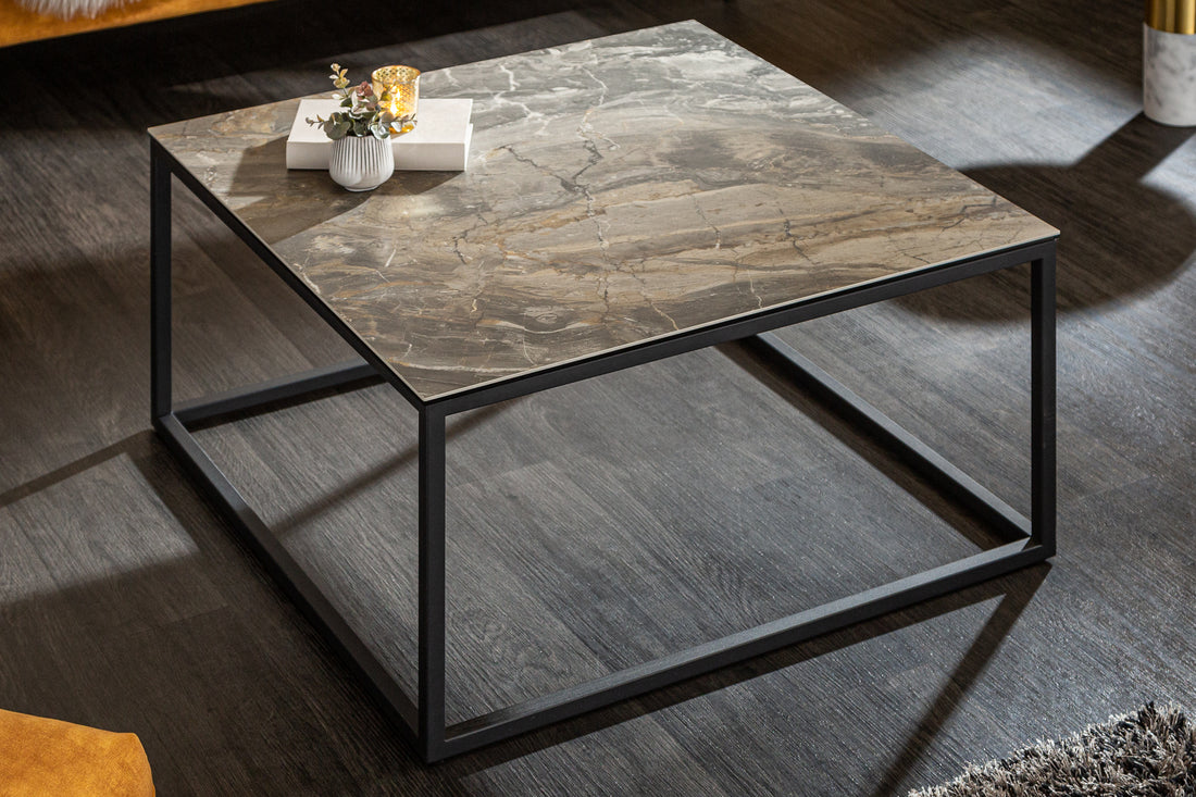Coffee Table Eclipse 75cm Ceramics Marble Look