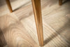 Set Of 2 Side Tables Abstract 54cm/59cm Metal Gold