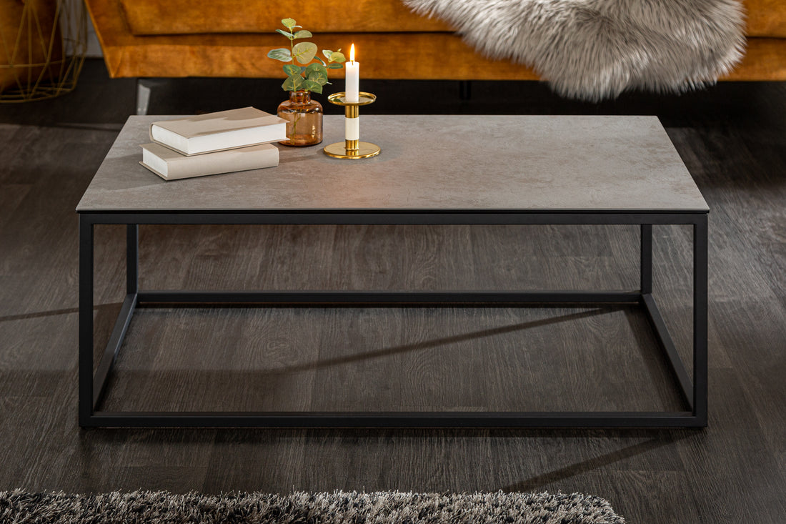 Coffee Table Eclipse 100cm Ceramic Concrete Look