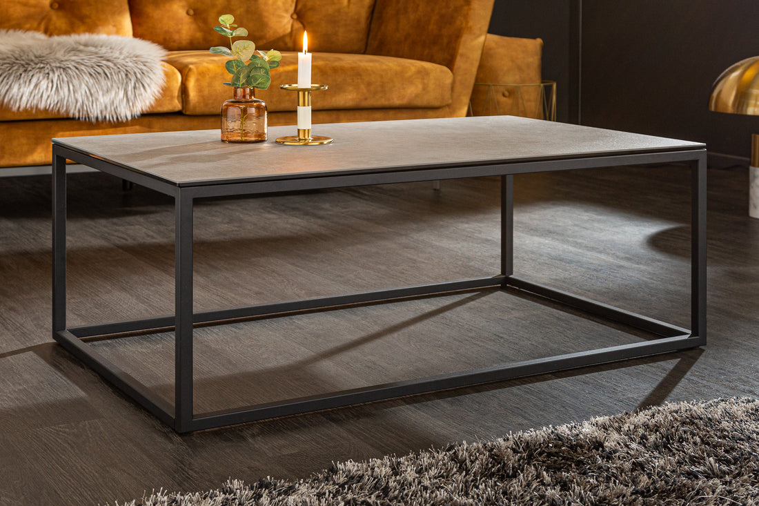 Coffee Table Eclipse 100cm Ceramic Concrete Look