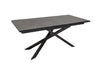 Dining Table Galactic 180-220-260cm Ceramic Graphite Look