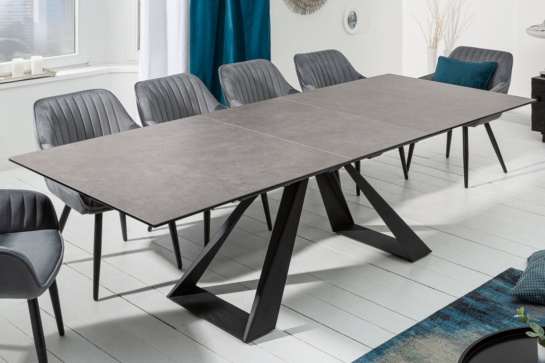 Dining Table Concord 180-230cm Ceramic Anthracite