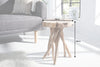 Side Table Root 45cm Teak Wood Brown