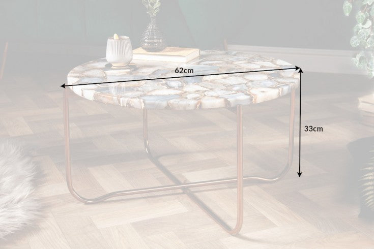 Round Coffee Table Talisman 62cm Agate