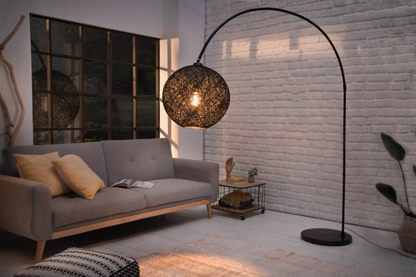 Cocoon Floor Lamp 205cm Black