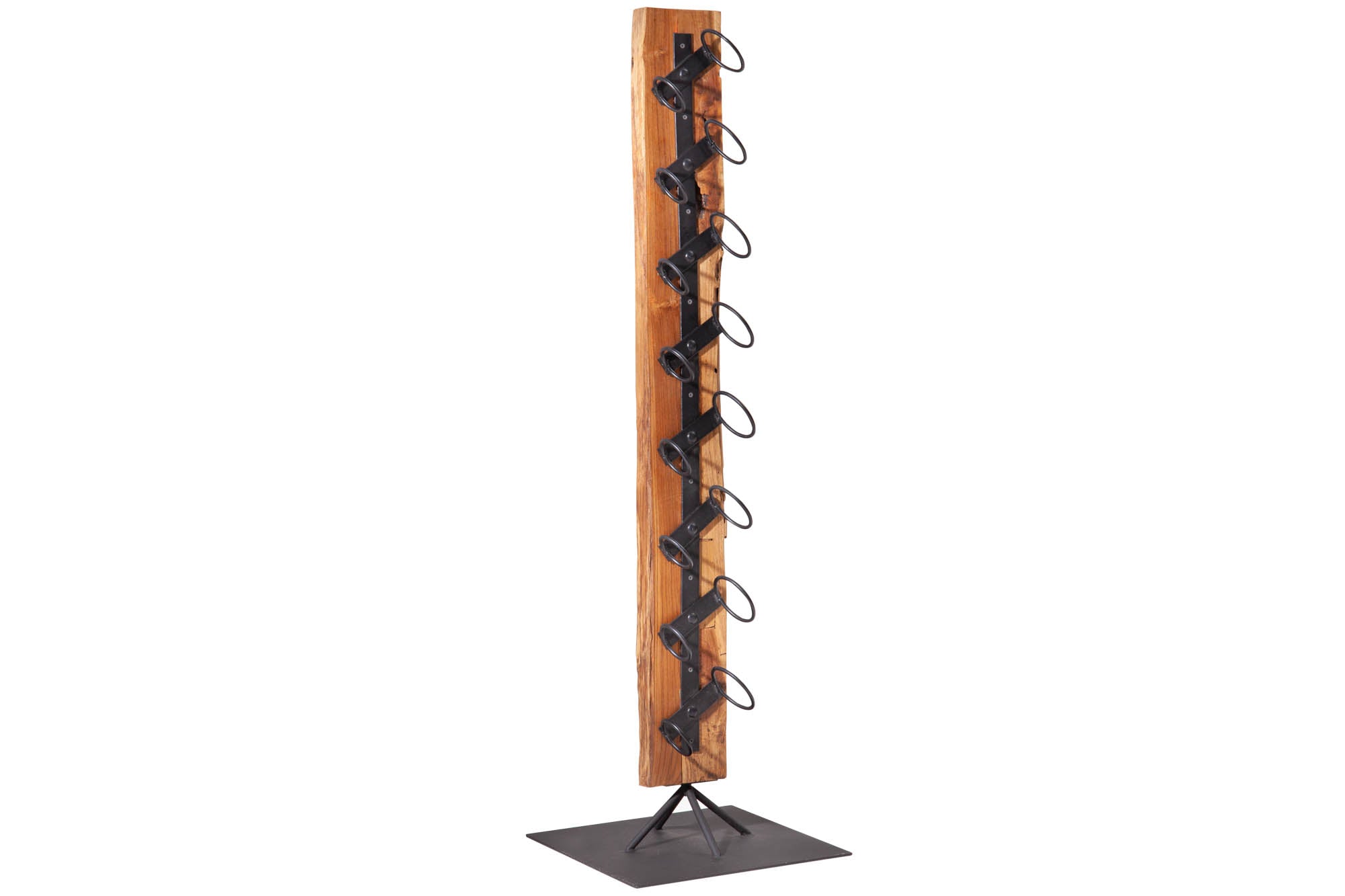 Wine Rack Barracuda 140cm Teak Wood Brown