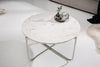 Round Coffee Table Talisman 62cm Marble White