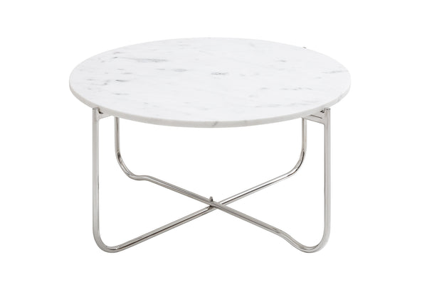 Round Coffee Table Talisman 62cm Marble White