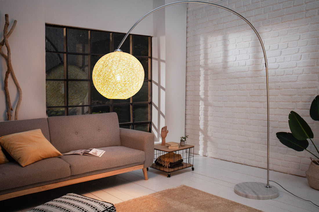 Floor Lamp Cocoon 205cm White