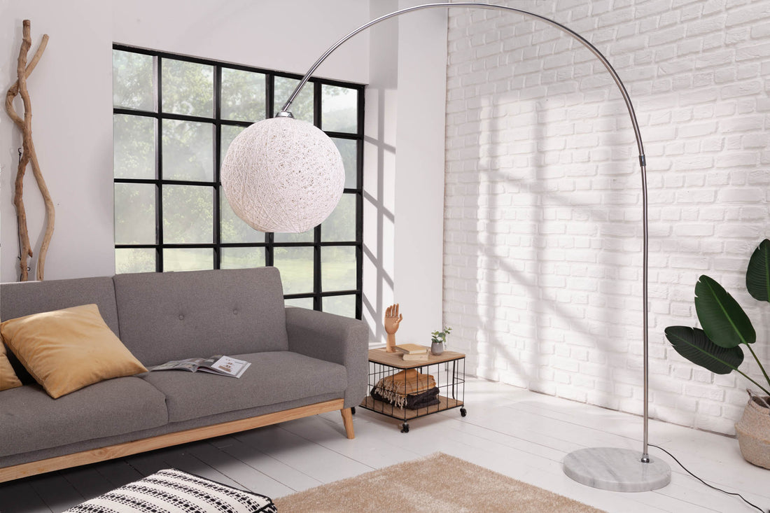 Floor Lamp Cocoon 205cm White