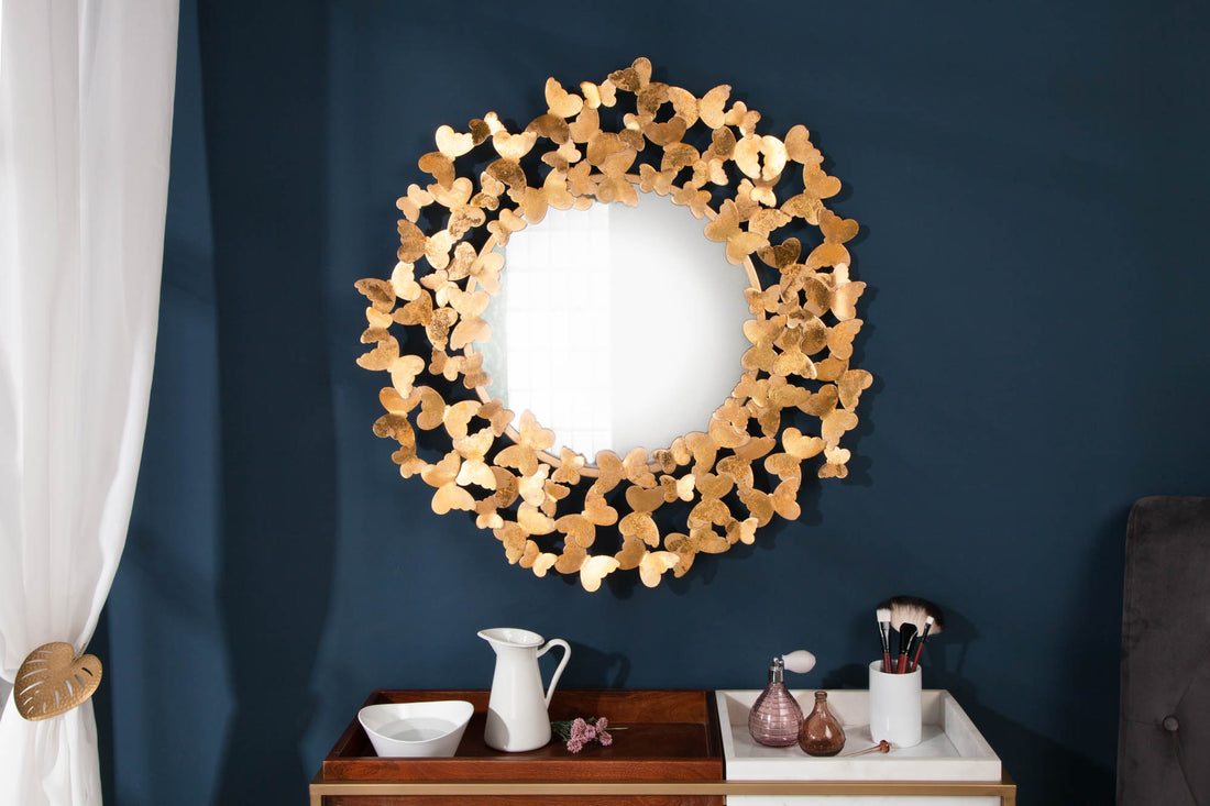 Mirror Butterfly 78cm Gold