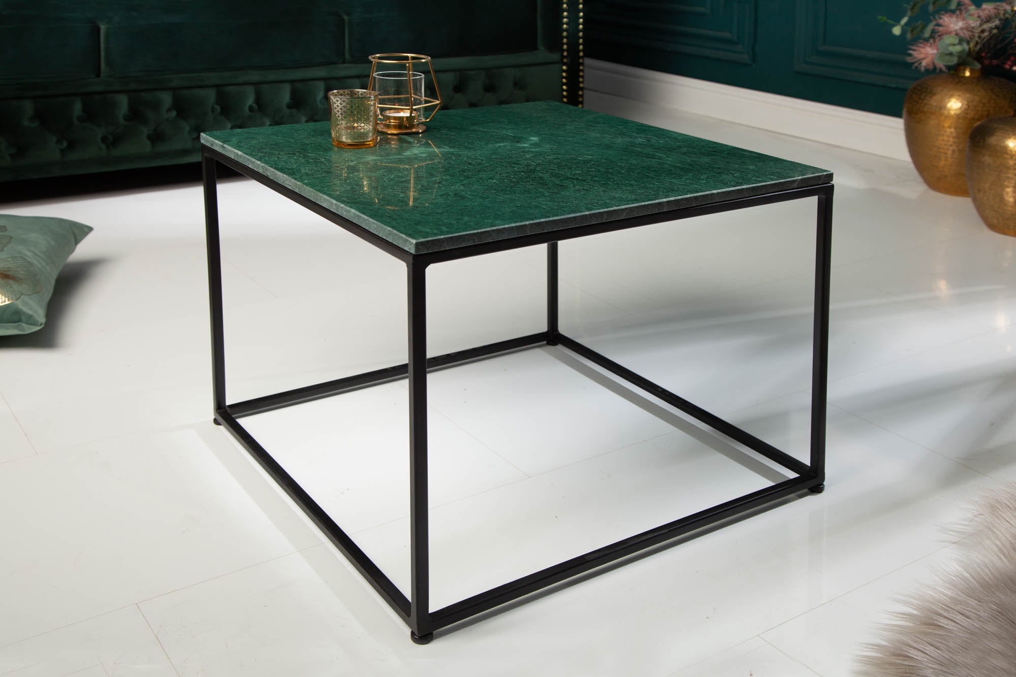Coffee Table Elements 50cm Marble Green