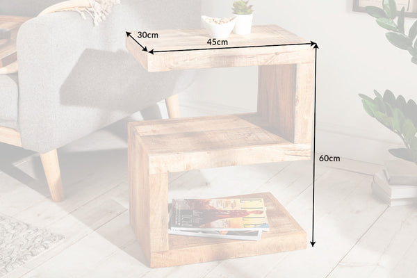 Side Table S 60cm Mango Wood Natural