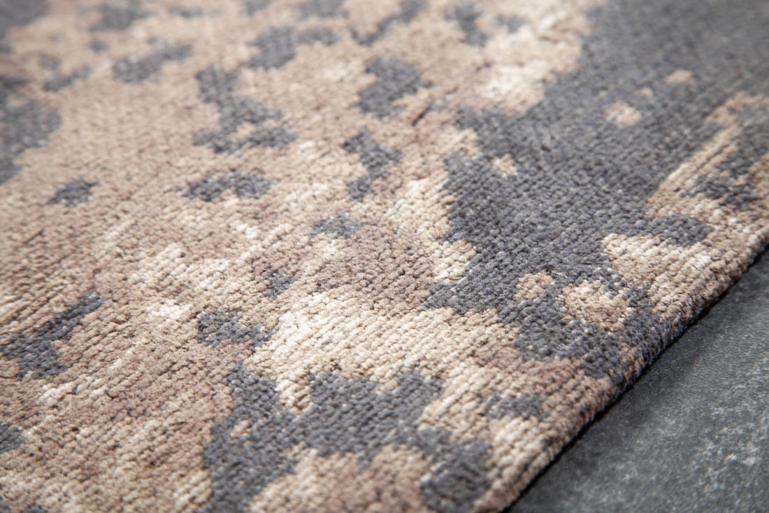 Rug Modern Art 350x240cm Cotton Grey