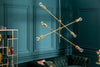 Hanging Lamp Variation 128cm Metal Gold