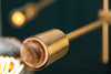 Hanging Lamp Variation 128cm Metal Gold