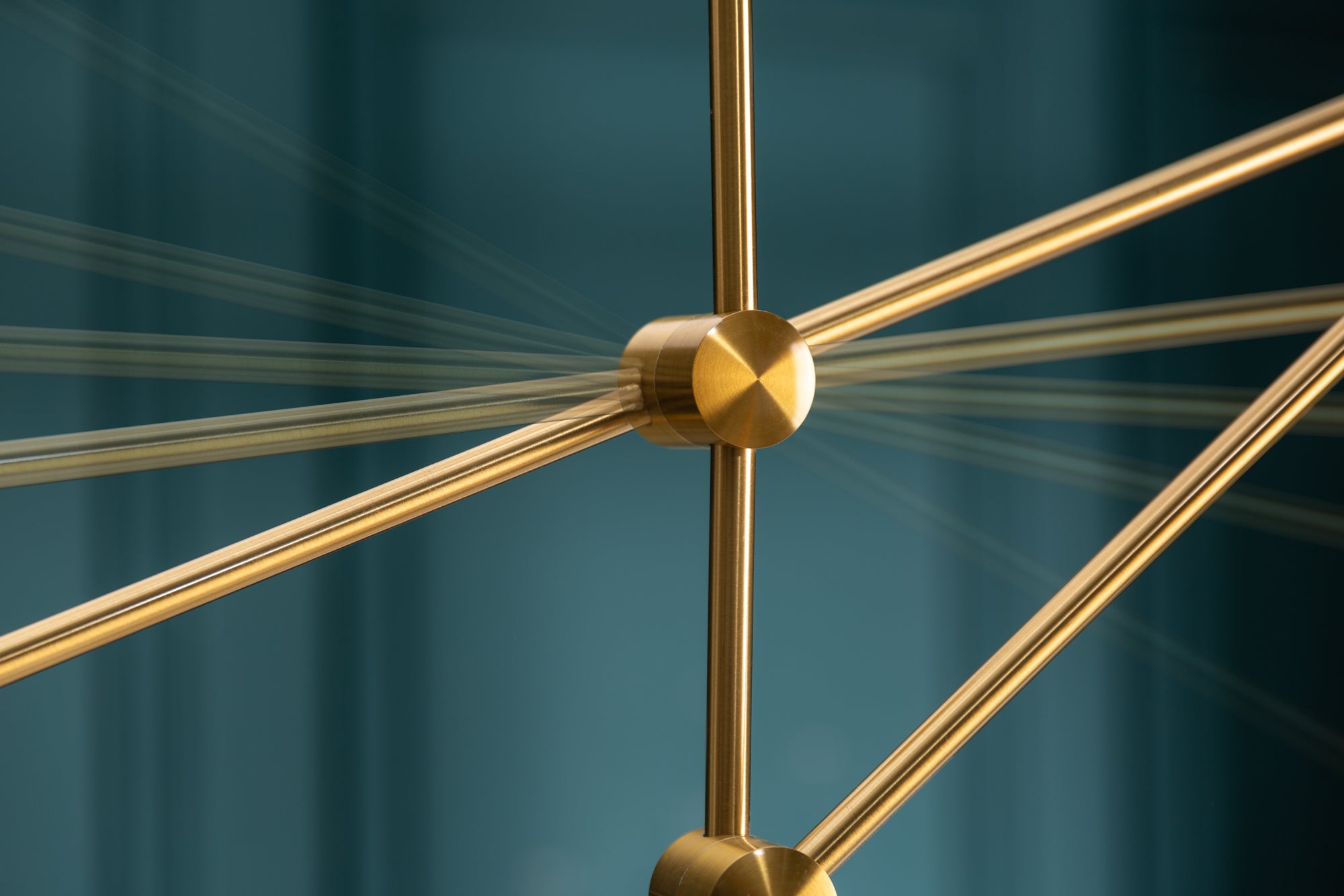 Hanging Lamp Variation 128cm Metal Gold