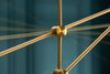 Hanging Lamp Variation 128cm Metal Gold