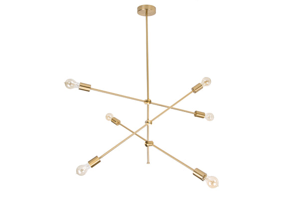 Hanging Lamp Variation 128cm Metal Gold