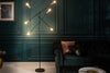 Floor Lamp Variation 163cm Black Gold