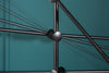Floor Lamp Variation 163-193cm Metal Black Gold