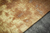 Rug Modern Art 350x240cm Cotton Rust Brown