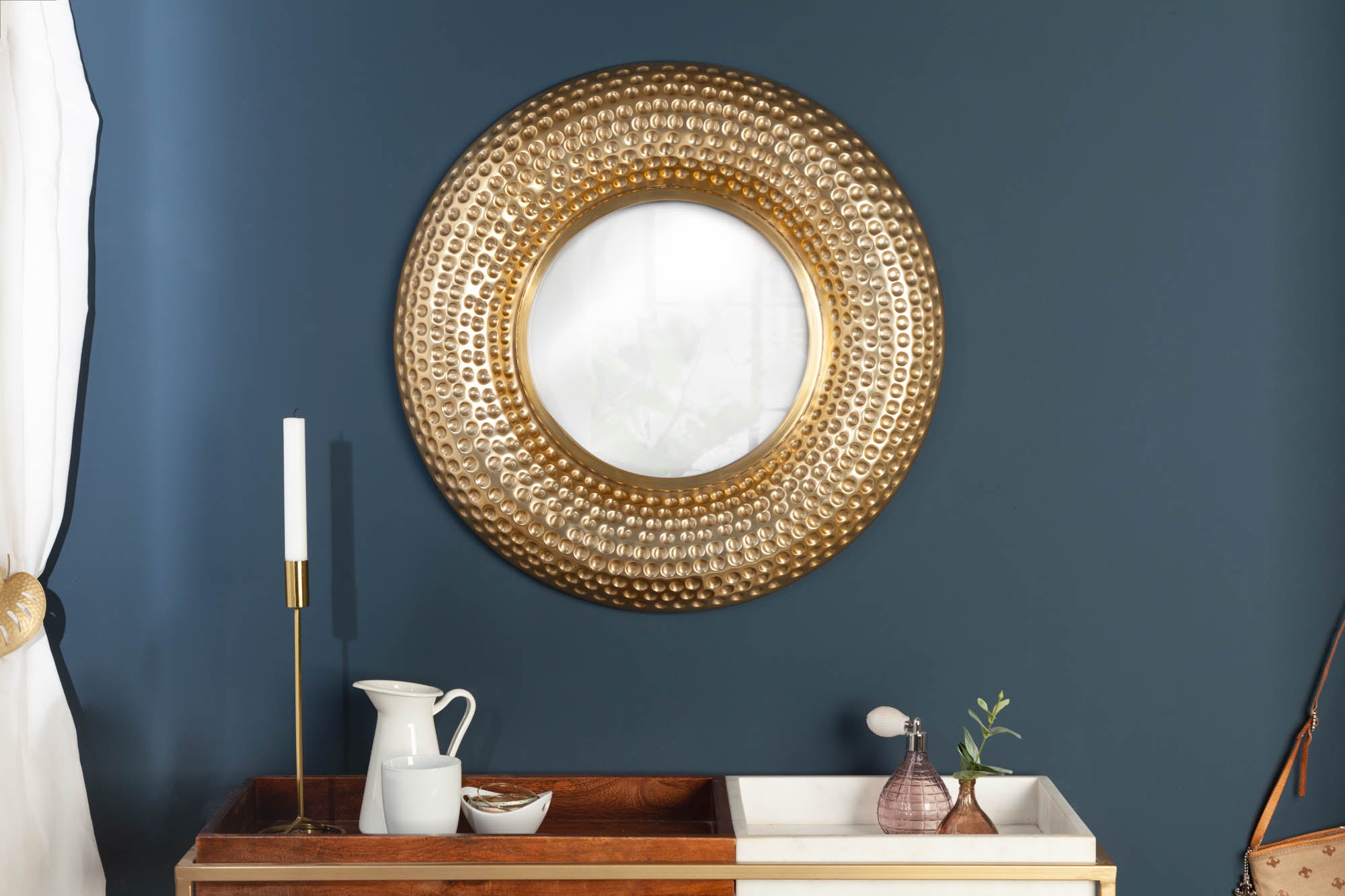 Mirror Orient 60cm Gold