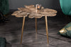 Side Table Blossom 42cm Metal Gold