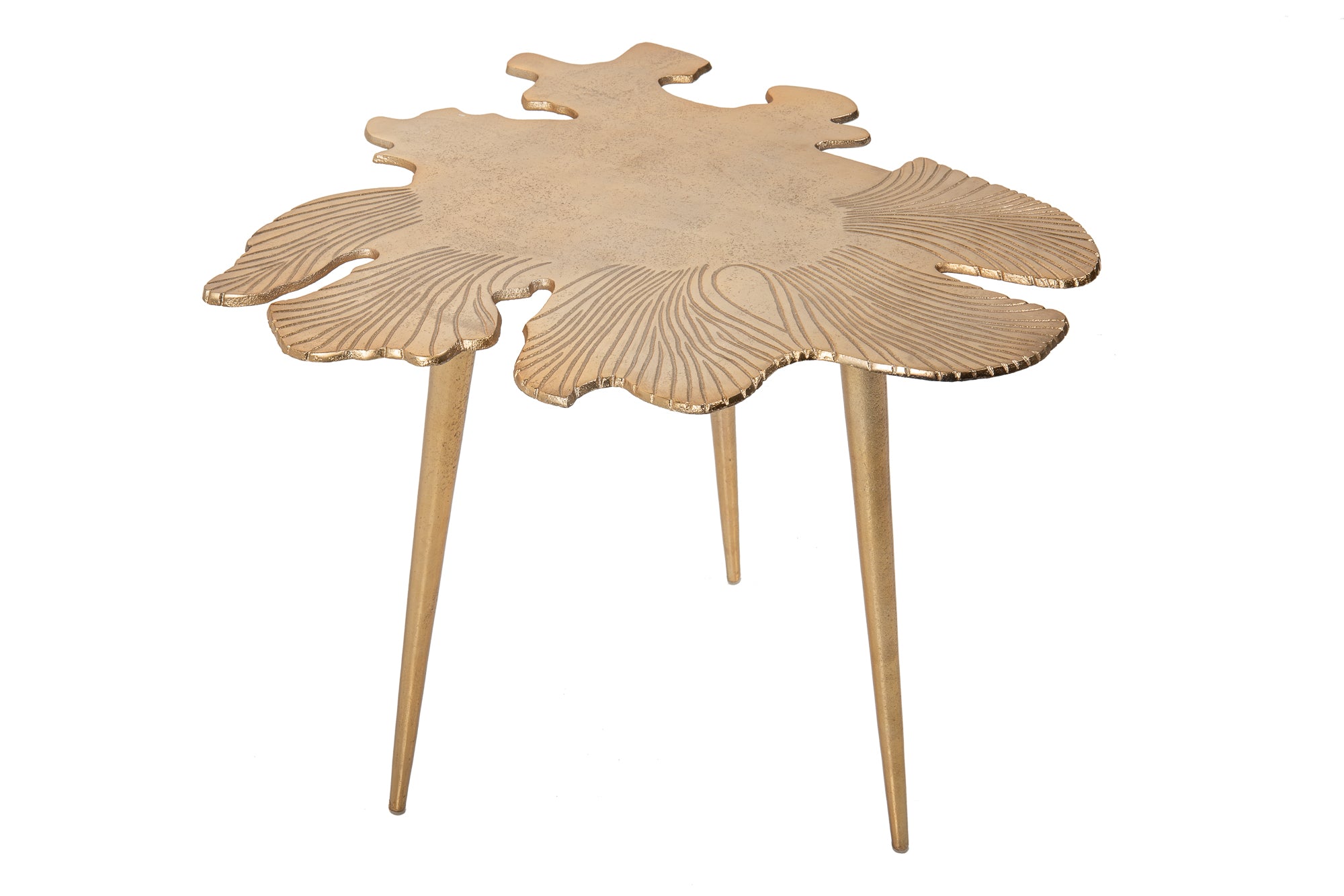 Side Table Blossom 57cm Gold