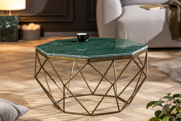 Coffee Table Diamond 70cm Marble Green