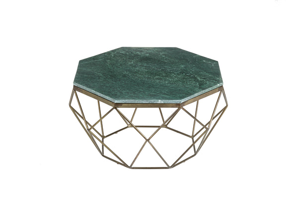 Coffee Table Diamond 70cm Marble Green