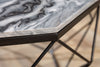 Coffee Table Diamond 70cm Marble Grey