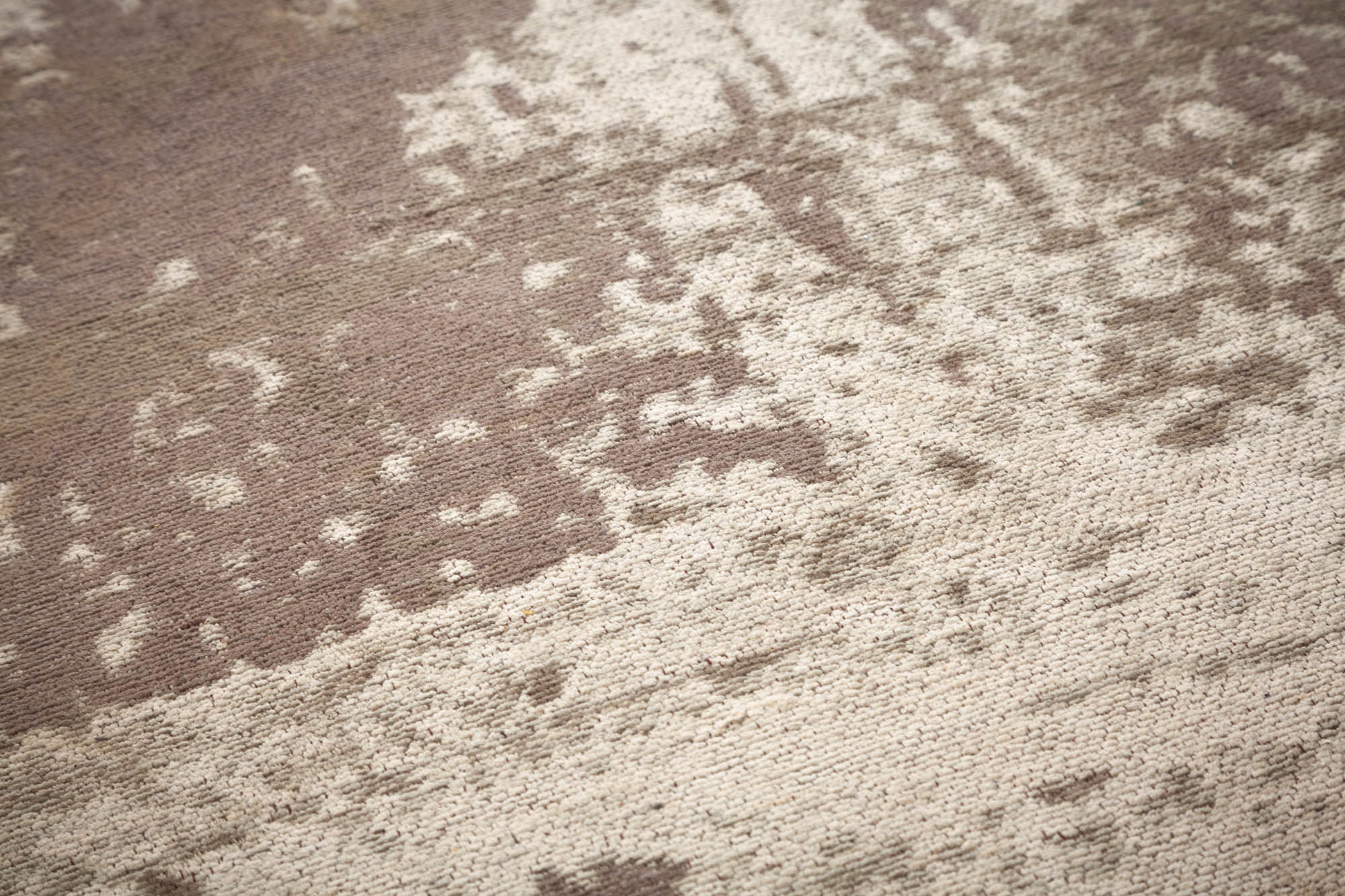 Rug Modern Art 350x240cm Cotton Beige